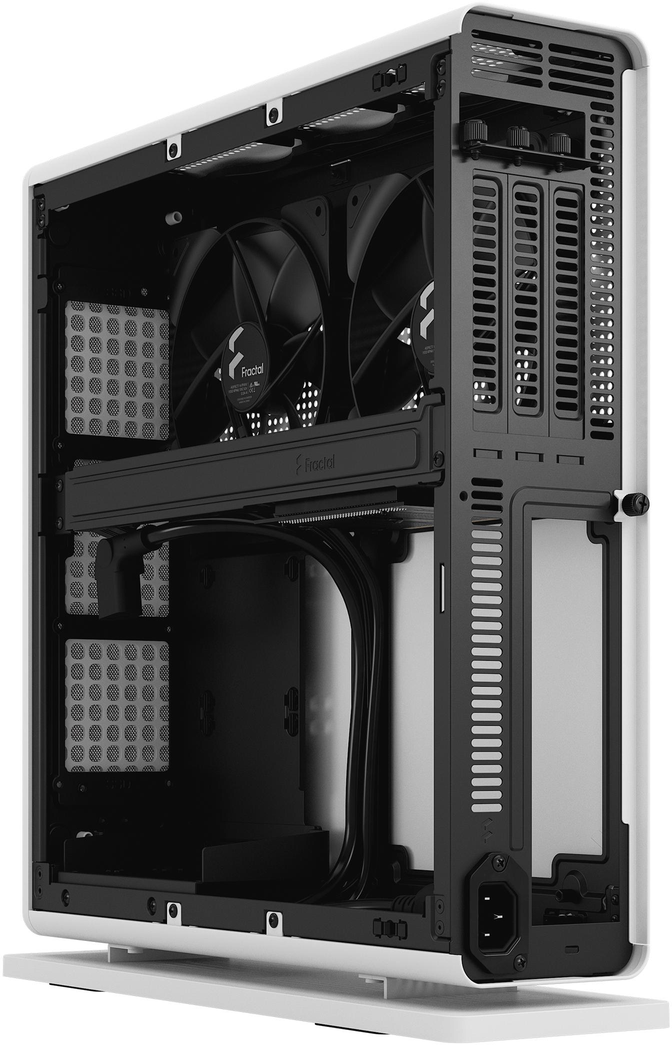 Fractal Design - Caixa Mini-ITX Fractal Design Ridge White PCIe 4.0