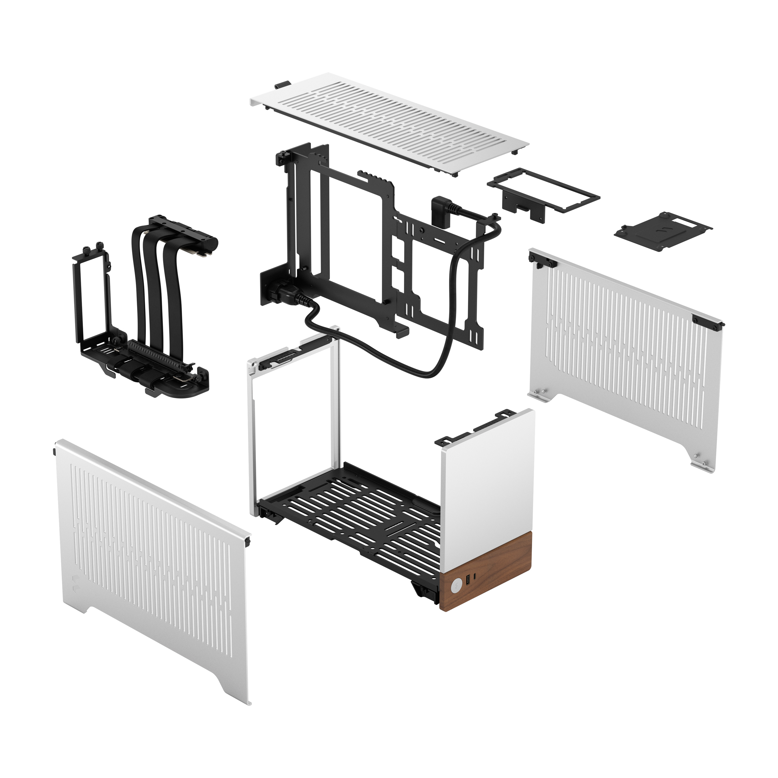 Fractal Design - Caixa Mini-ITX Fractal Design Terra Silver