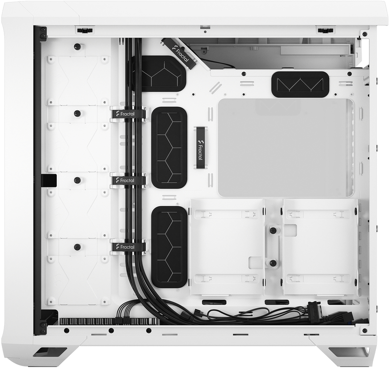 Fractal Design - Caixa E-ATX Fractal Design Torrent White Tempered Glass