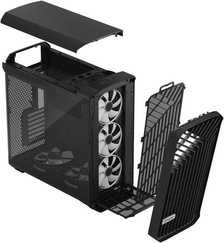 Fractal Design - Caixa E-ATX Fractal Design Torrent Black RGB TG Light Tint