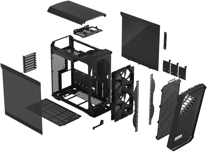 Fractal Design - Caixa E-ATX Fractal Design Torrent Compact Black TG Dark Tint
