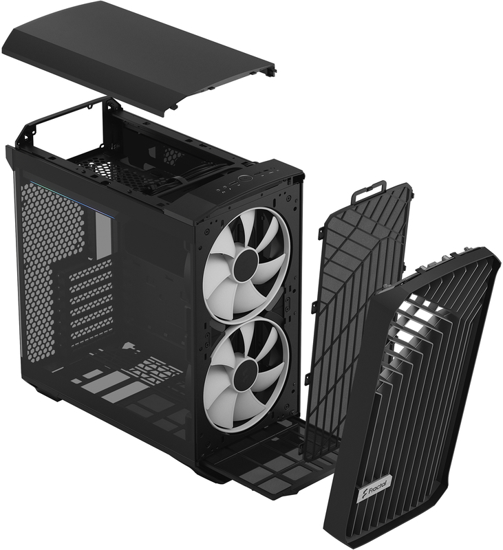 Fractal Design - Caixa E-ATX Fractal Design Torrent Compact RGB Black TG Light Tint