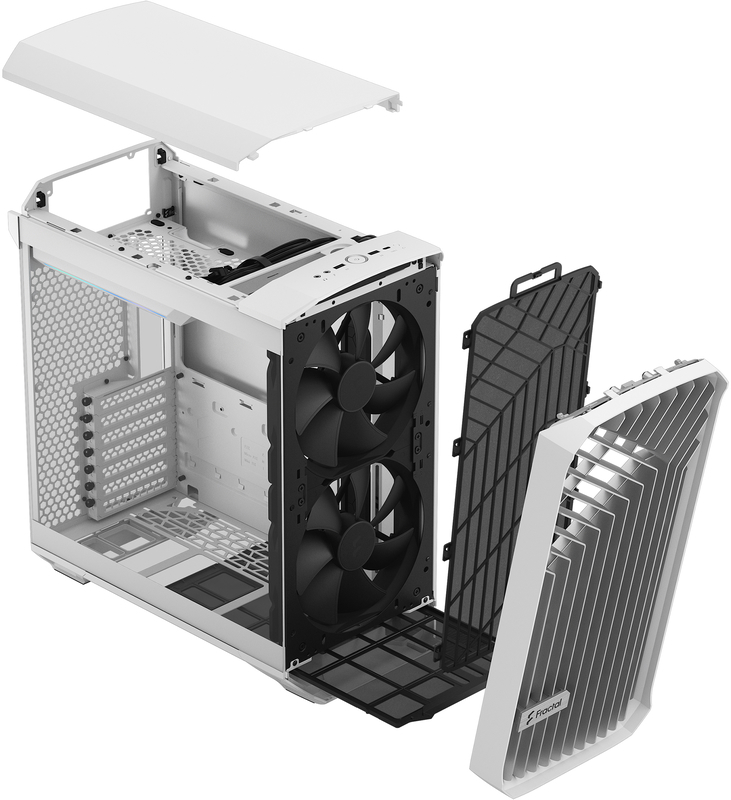 Fractal Design - Caixa E-ATX Fractal Design Torrent Compact White TG Clear Tint