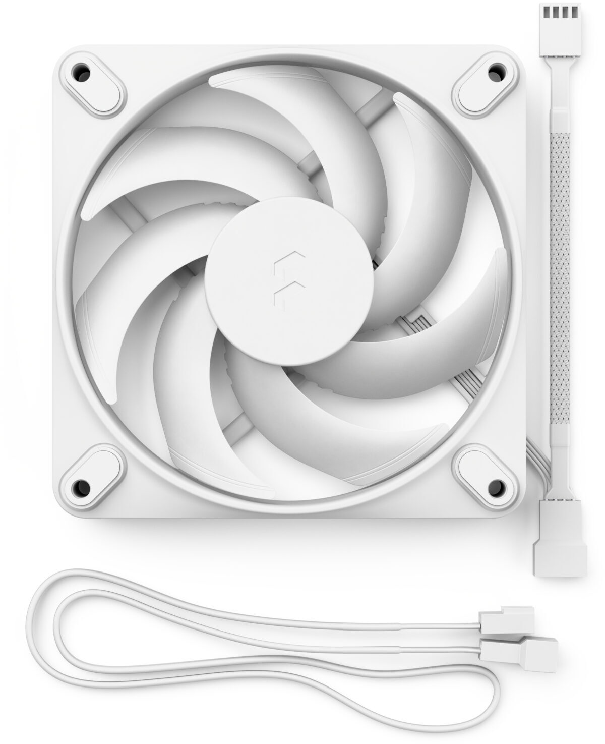 Fractal Design - Ventoinha Fractal Design Momentum 12 120mm 2200RPM 4 Pinos PWM Branca