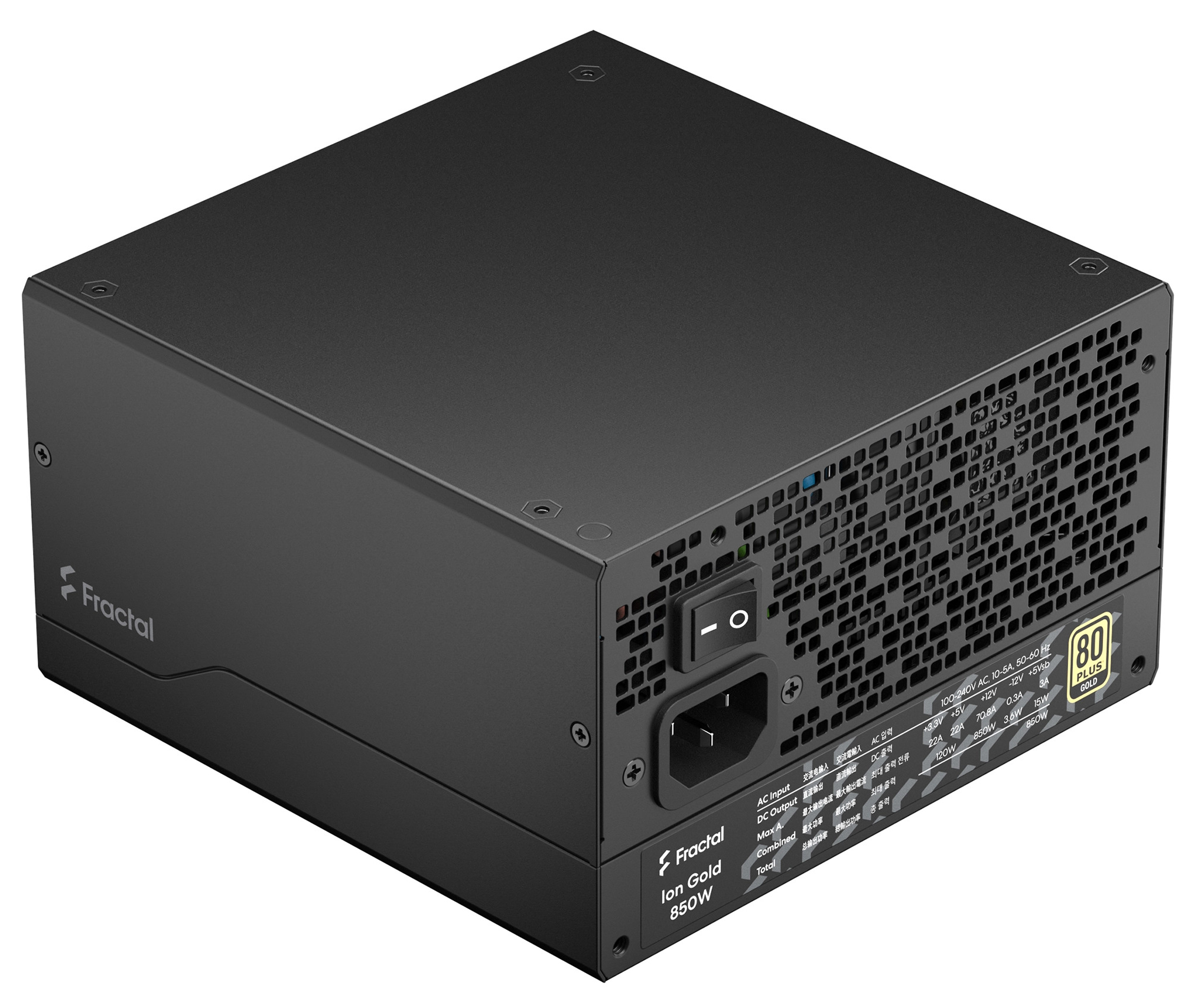 Fractal Design - Fonte Fractal Design Ion 850W 80+ Gold Full Modular