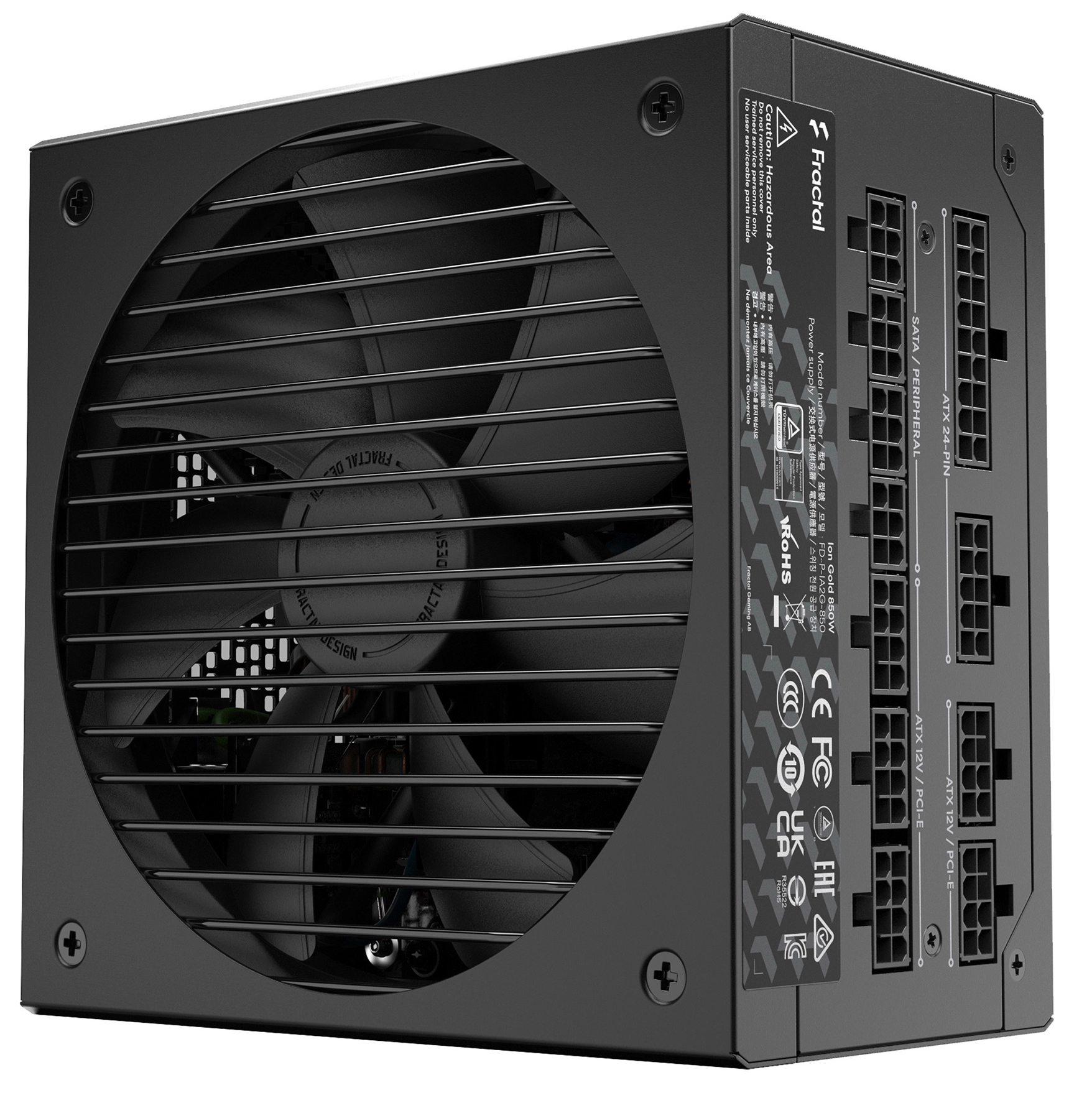 Fractal Design - Fonte Fractal Design Ion 850W 80+ Gold Full Modular