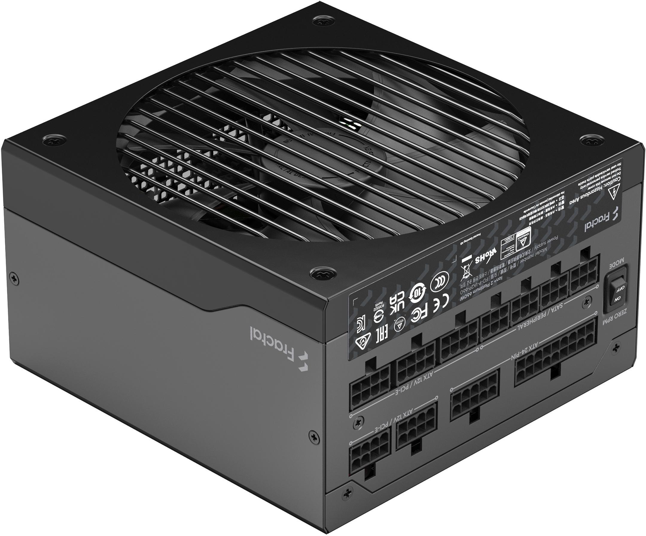 Fractal Design - Fonte Fractal Design Ion+ 2 660W 80+ Platinum Full Modular