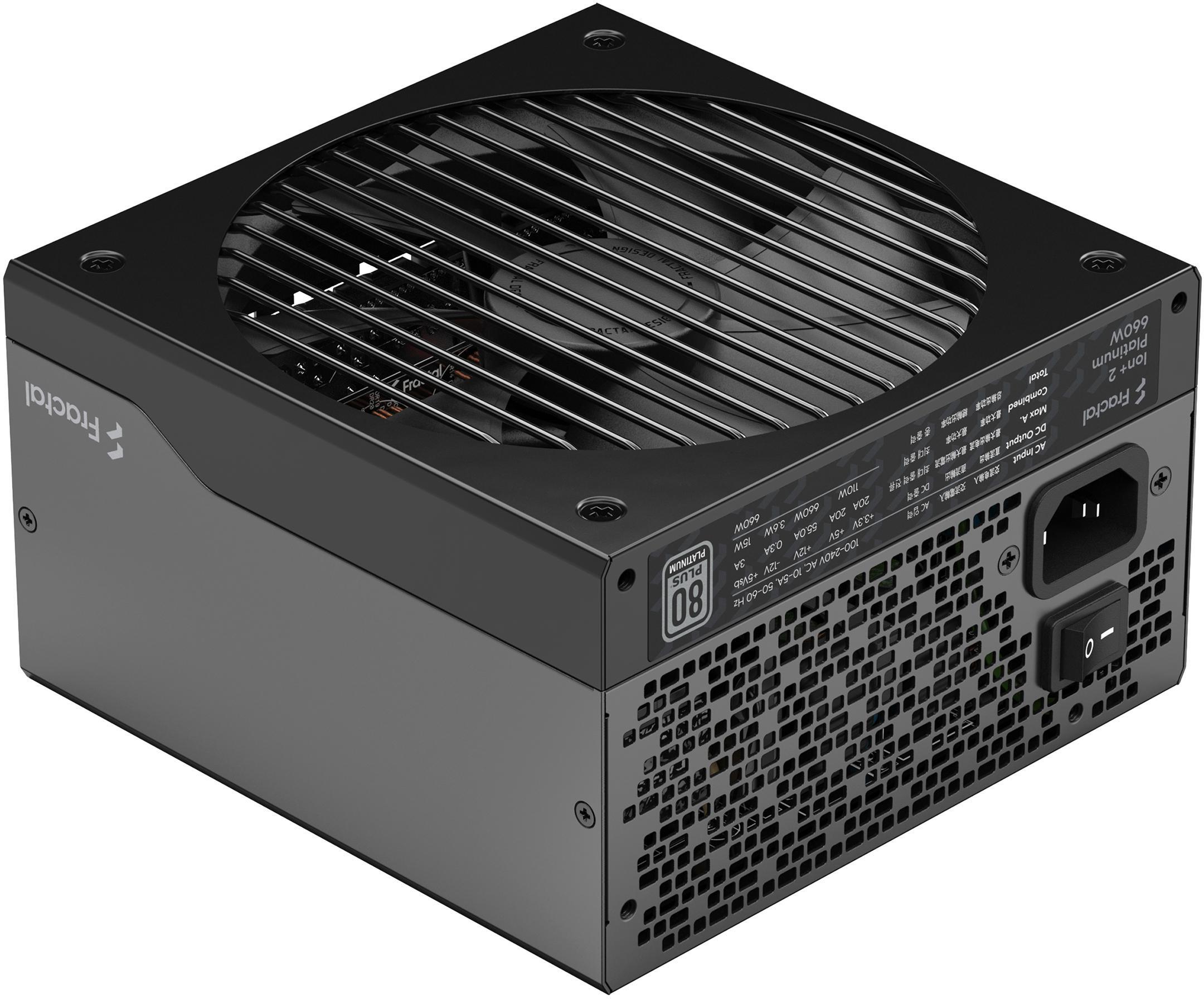 Fractal Design - Fonte Fractal Design Ion+ 2 660W 80+ Platinum Full Modular