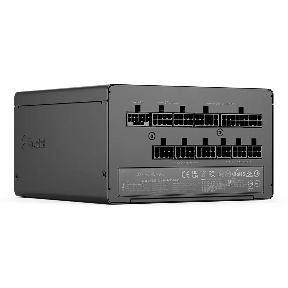 Fractal Design - Fonte Fractal Design Ion 3 850W 80+ Gold Full Modular ATX 3.1 PCIe 5.1