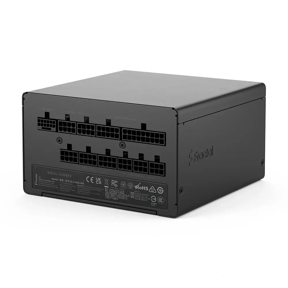 Fractal Design - Fonte Fractal Design Ion 3 850W 80+ Gold Full Modular ATX 3.1 PCIe 5.1