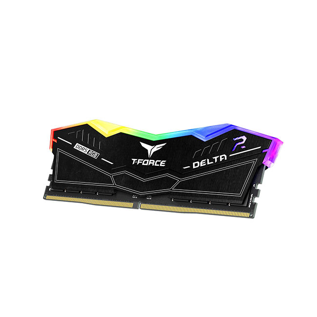 Team Group - Team Group Kit 32GB (2 x 16GB) DDR5 5200MHz Delta RGB Preto CL40