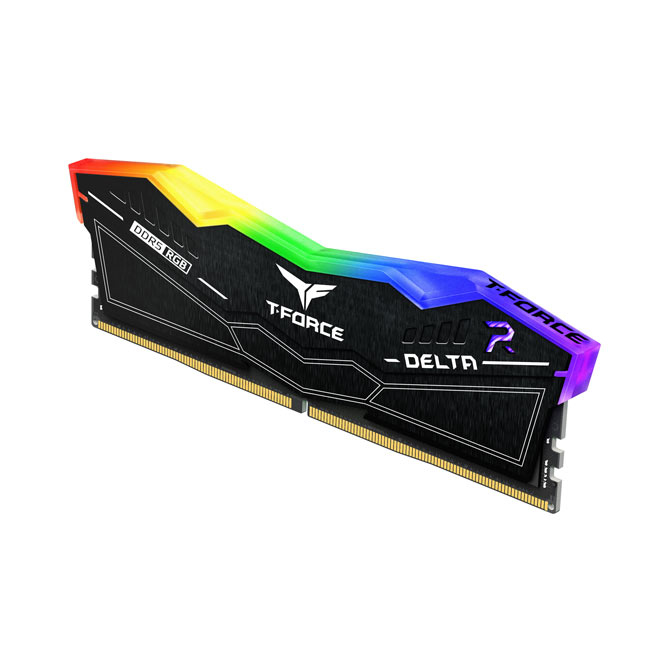 Team Group - Team Group Kit 32GB (2 x 16GB) DDR5 5200MHz Delta RGB Preto CL40