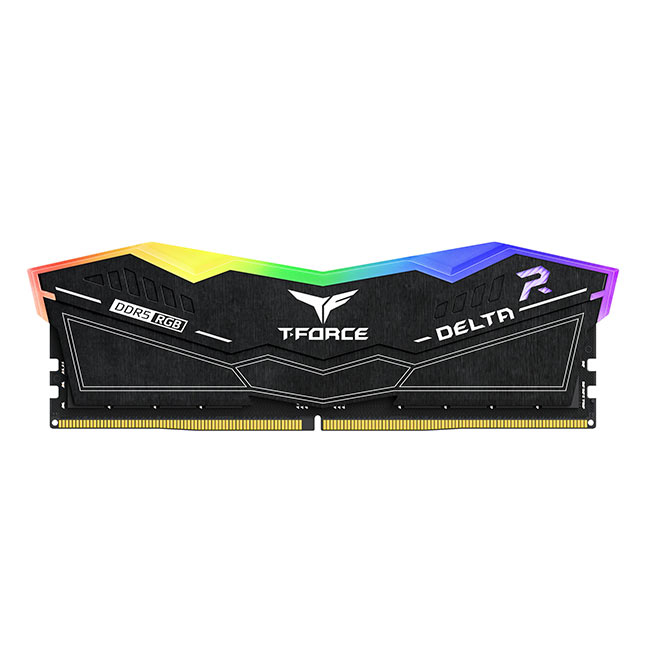 Team Group - Team Group Kit 32GB (2 x 16GB) DDR5 5600MHz Delta RGB Preto CL32