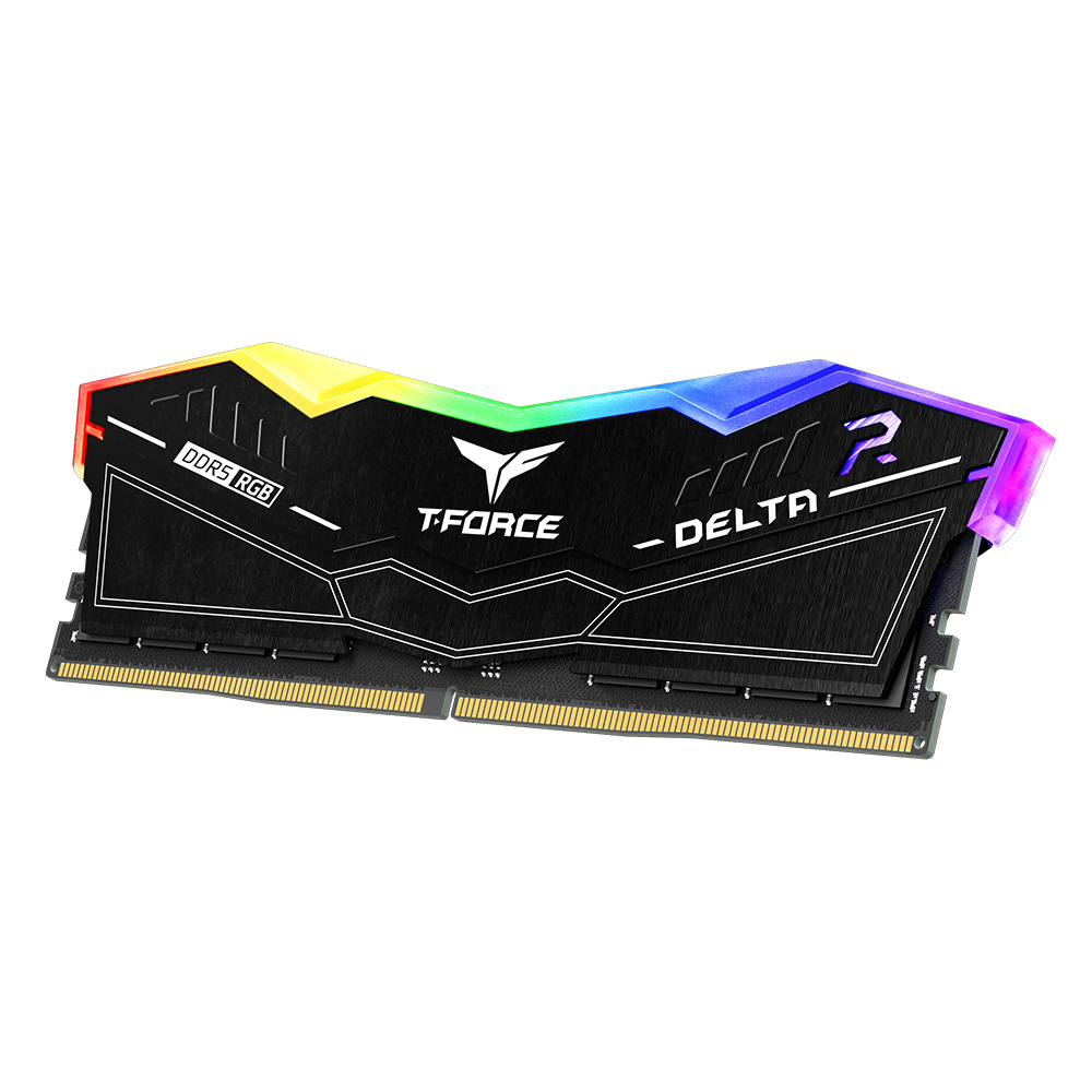 Picture of Picture of Team Group Kit 32GB (2 x 16GB) DDR5 6000MHz Delta RGB Preto CL30