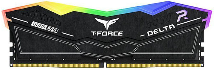 Team Group - Team Group Kit 32GB (2 x 16GB) DDR5 6600MHz Delta RGB Preto CL34