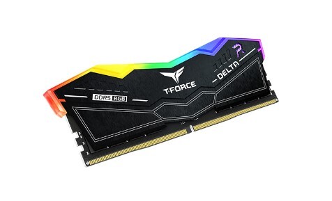 Team Group - Team Group Kit 48GB (2 x 24GB) DDR5 6400MHz Delta RGB Preto CL32
