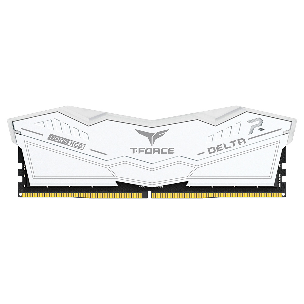 Team Group - Team Group Kit 32GB (2 x 16GB) DDR5 6000MHz Delta RGB Branco CL30