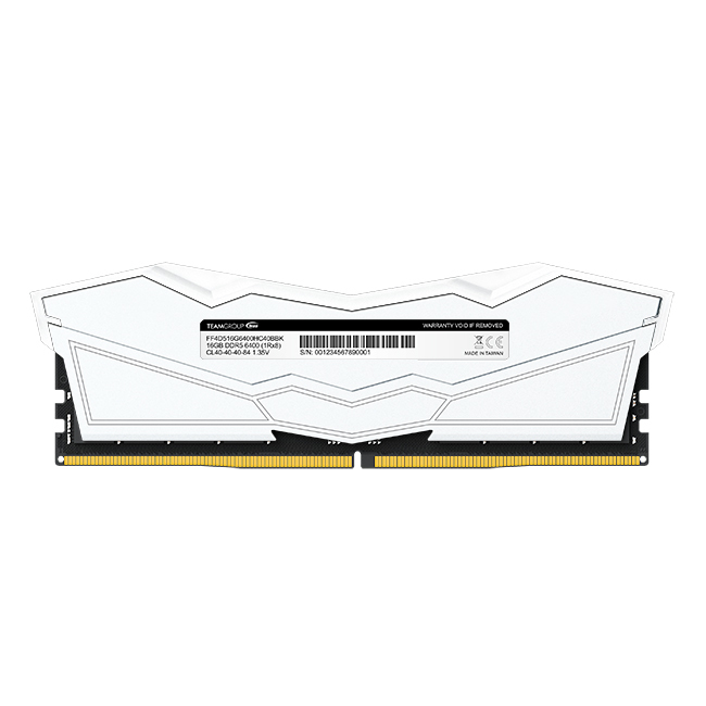 Team Group - Team Group Kit 32GB (2 x 16GB) DDR5 6000MHz Delta RGB Branco CL38 V2