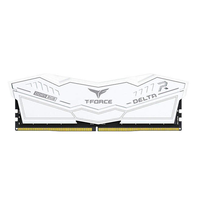 Team Group - Team Group Kit 32GB (2 x 16GB) DDR5 6000MHz Delta RGB Branco CL38 V2