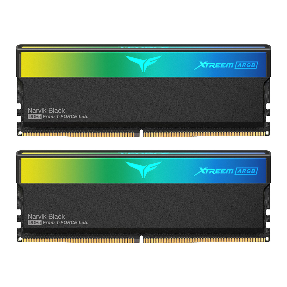 Picture of Picture of Team Group Kit 32GB (2 x 16GB) DDR5 8000MHz Xtreem ARGB Preto CL38