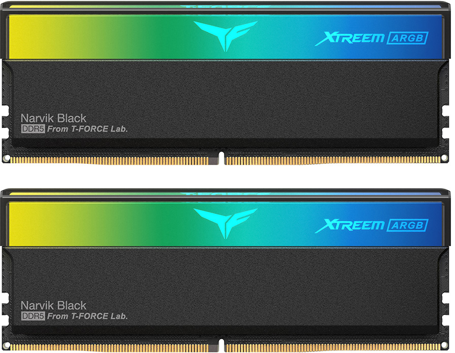 Picture of Picture of Team Group Kit 48GB (2 x 24GB) DDR5 7200MHz Xtreem ARGB Preto CL34