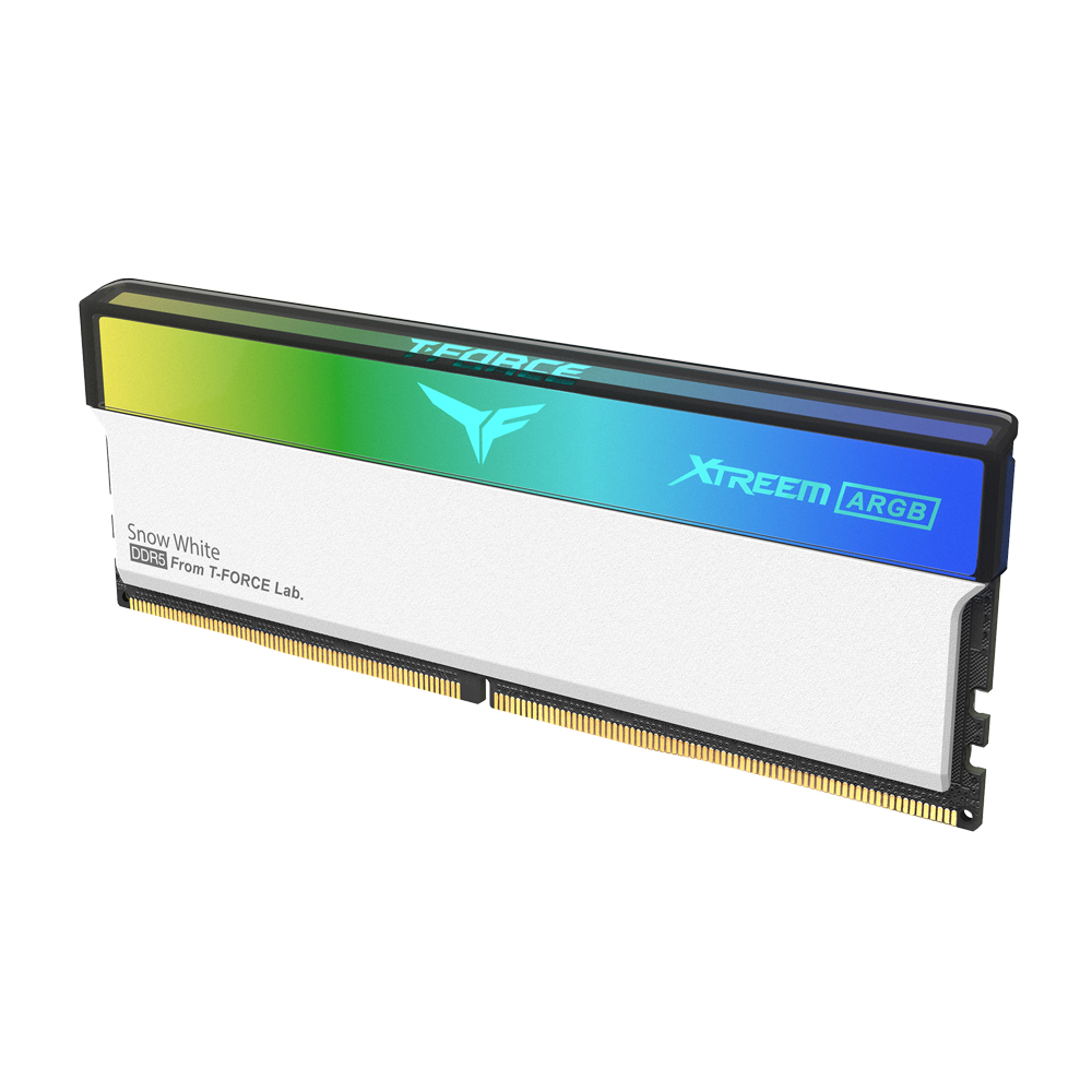 Team Group - Team Group Kit 32GB (2 x 16GB) DDR5 6400MHz Xtreem ARGB Branco CL32
