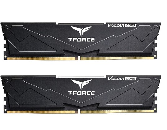 Team Group - Team Group Kit 64GB (2 x 32GB) DDR5 5200MHz Vulcan Preto CL40