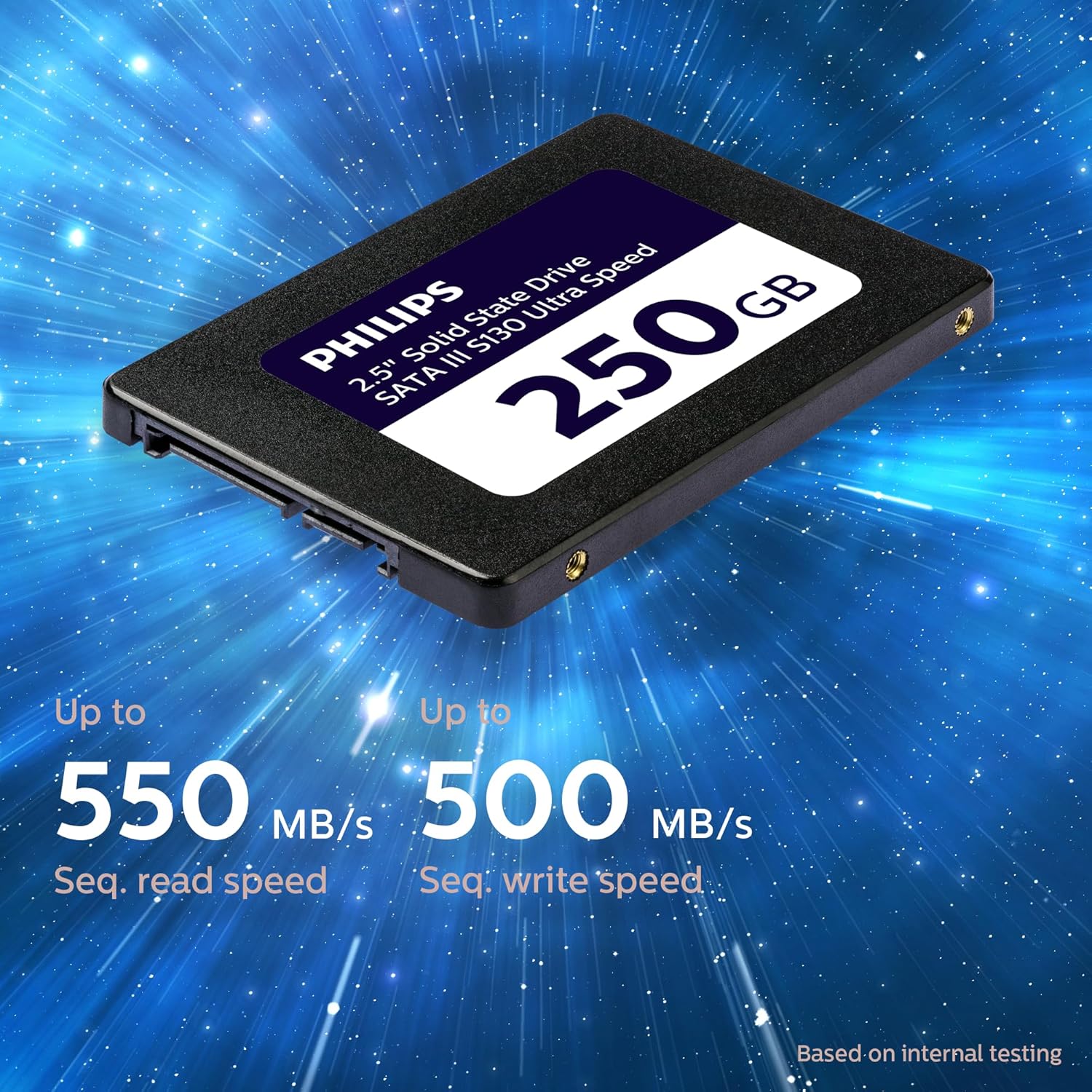 Philips - SSD Philips S130 Ultra Speed 250GB SATA III (550/500MB/s)
