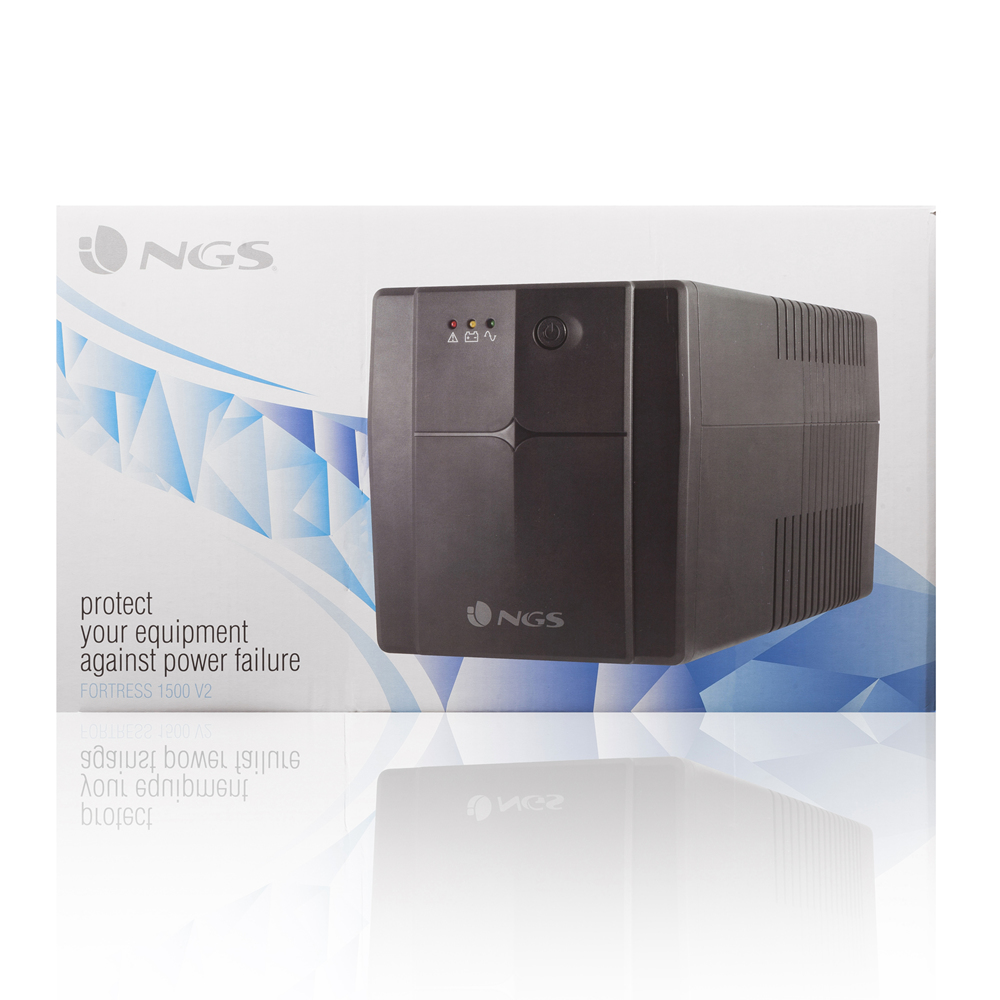 ngs - UPS NGS Off-line Fortress 1500V2 720W 3 Tomadas de Proteção