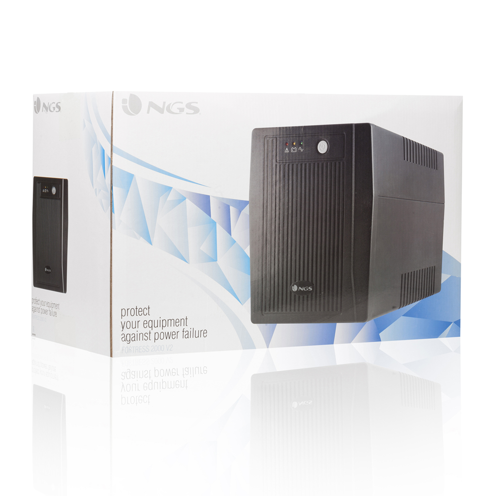 ngs - UPS NGS Off-line Fortress 2000V2 900W 4 Tomadas de Proteção