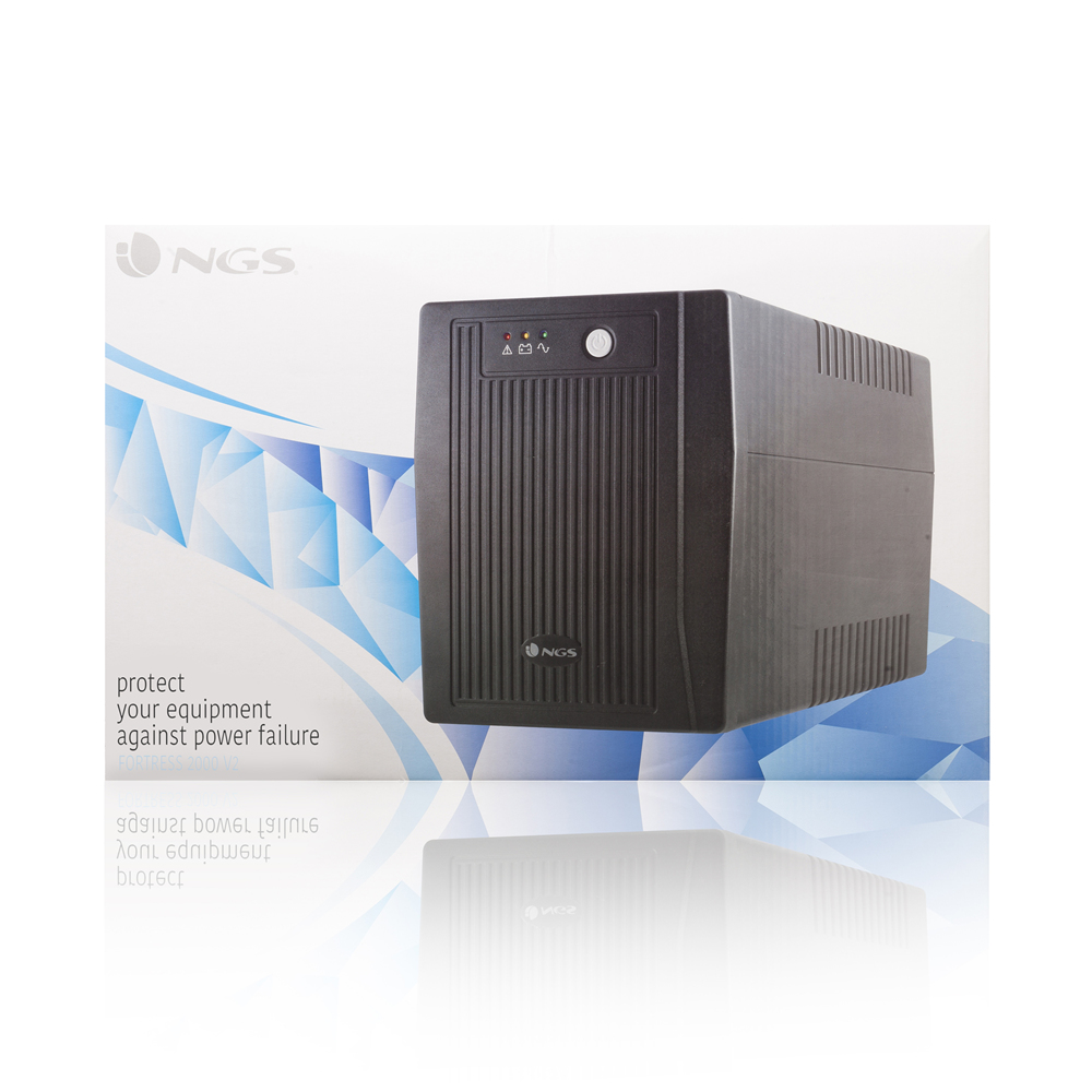 ngs - UPS NGS Off-line Fortress 2000V2 900W 4 Tomadas de Proteção