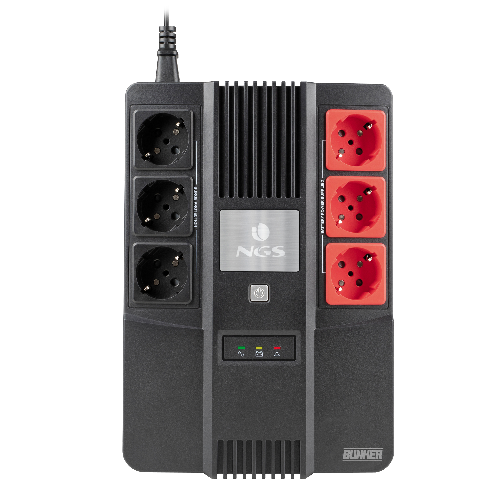 Picture of Picture of UPS NGS Off-line Fortress Bunker 600VA 360W 6 Tomadas de Proteção