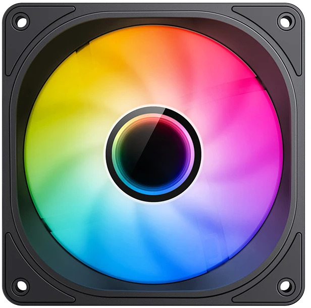 Picture of Picture of Ventoinha Jonsbo FR-606 RGB Reversed PWM Preto - 120mm