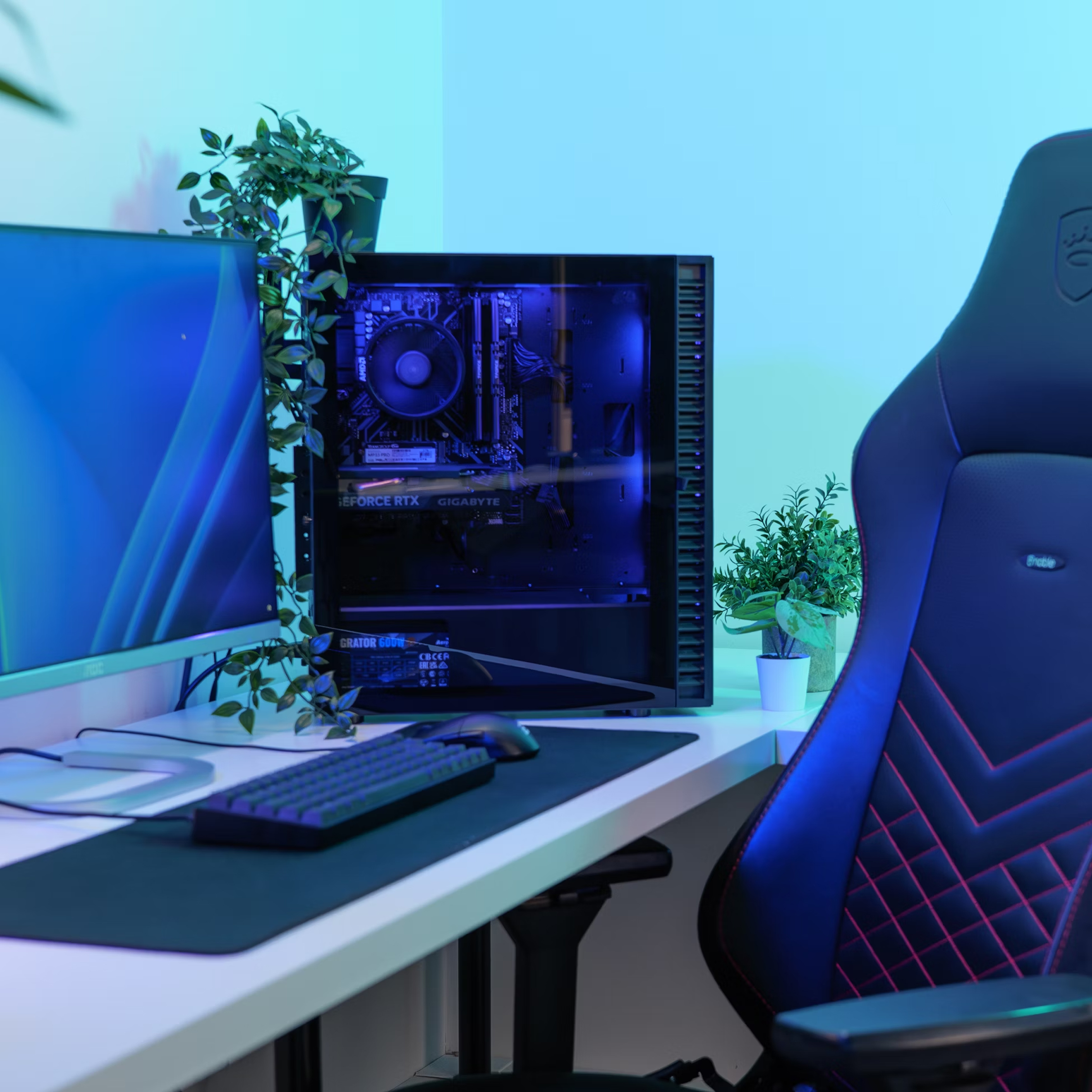 King Mod Systems - Computador Mach 1  Gamer-PC Ryzen 5 5600 16GB DDR4 1TB RTX 4060 WiFi W11