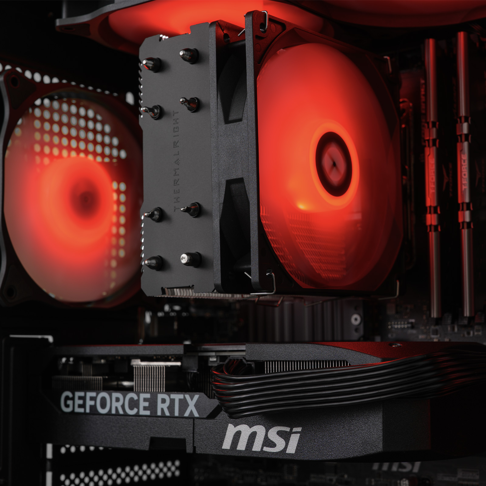 King Mod Systems - Computador Mach 3.1 Gamer-PC Powered by MSI Ryzen 7 5700X3D 32GB DDR4 1TB RTX 5070 WiFi W11