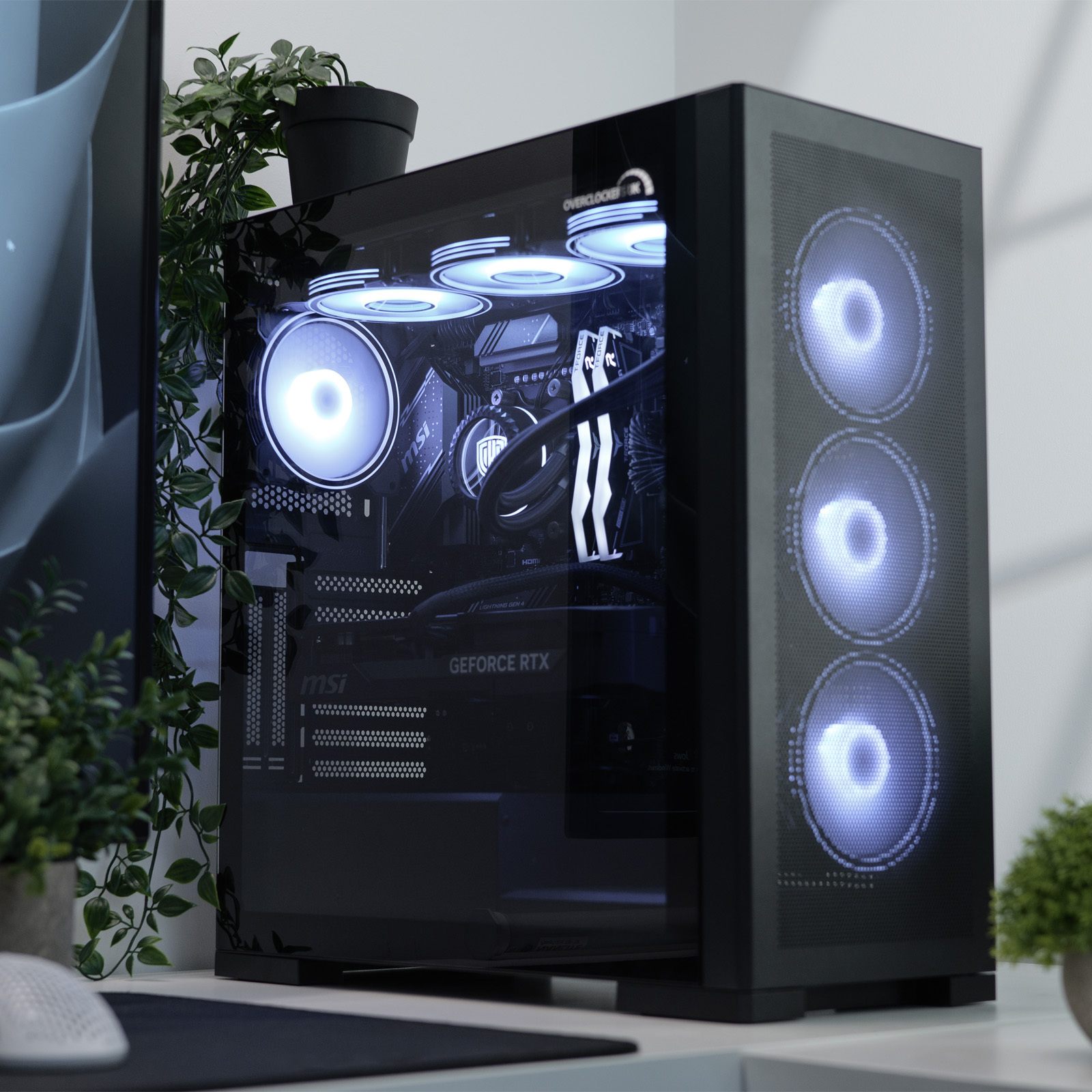 King Mod Systems - Computador Mach 6 Gamer-PC Powered by MSI Ryzen 7 9800X3D 32GB DDR5 2TB RTX 5080 WiFi W11
