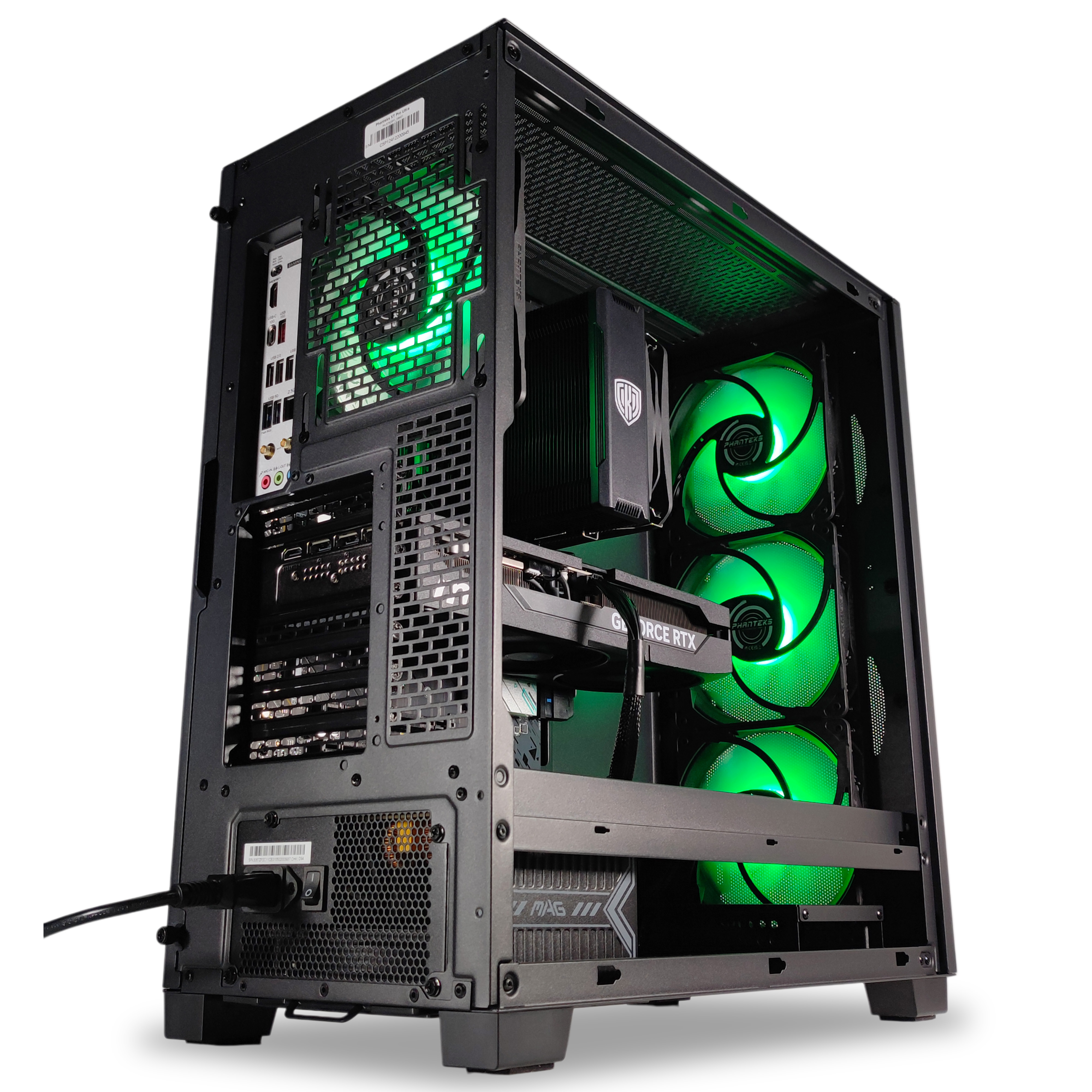 King Mod Systems - Computador Mach 5G Gamer-PC Ryzen 5 7600X3D 32GB DDR5 2TB RTX 5070 Ti WiFi W11