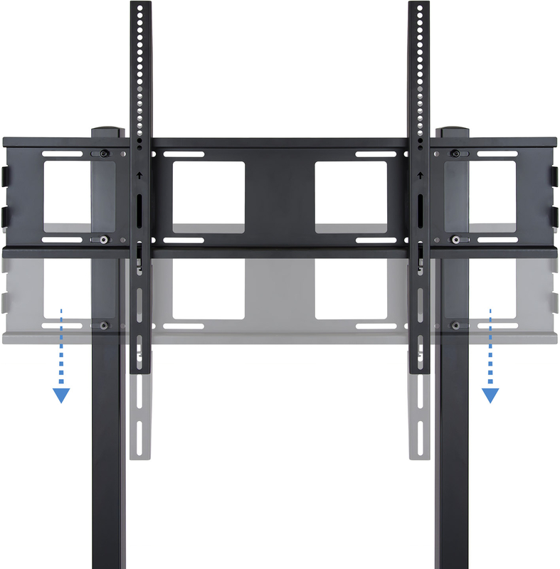 Tooq - Suporte Móvel Tooq Tilt Ajustável 37" a 100" Max. 150kg Preto