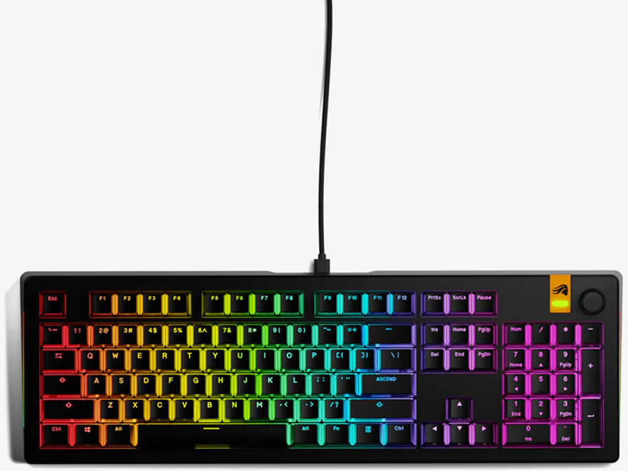 Picture of Picture of Teclado Mecânico Glorious GMMK 3 HE 100% Preto - Fox HE Switch (US)