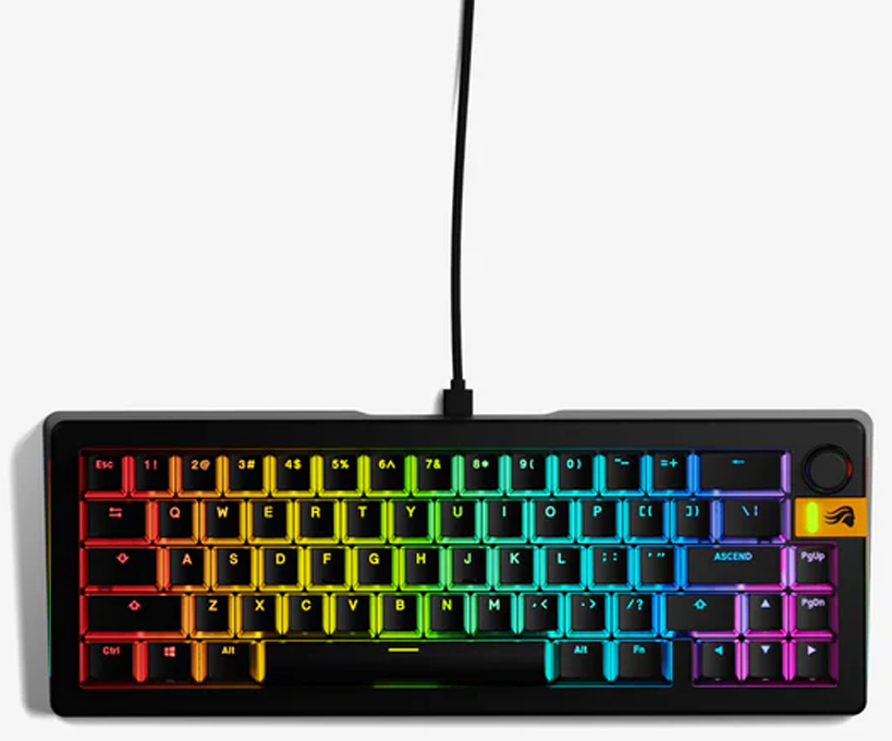 Picture of Picture of Teclado Mecânico Glorious GMMK 3 HE 65% Preto - Fox HE Switch (US)
