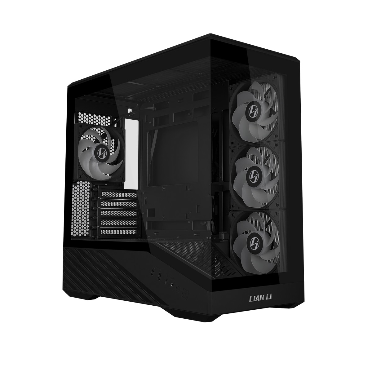 Lian Li - Caixa Micro-ATX Lian Li Vector V100 Mini Preto Vidro Temperado