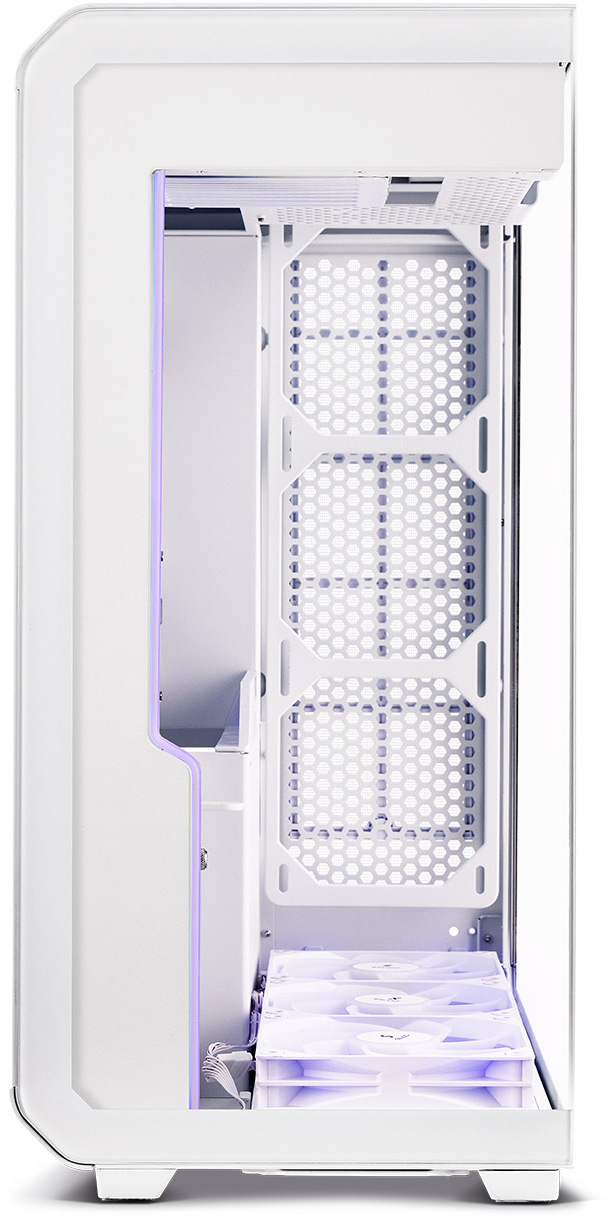 Ssupd - Caixa ATX Ssupd Xhuttle Branco Vidro Temperado