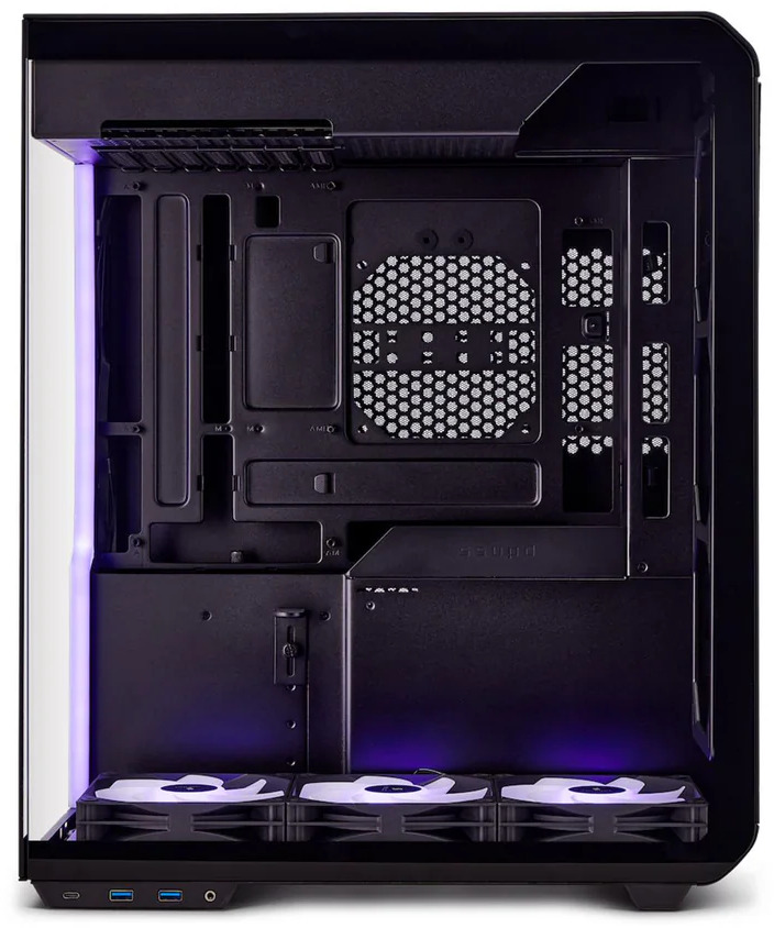 Picture of Picture of Caixa ATX Ssupd Xhuttle Preto Vidro Temperado