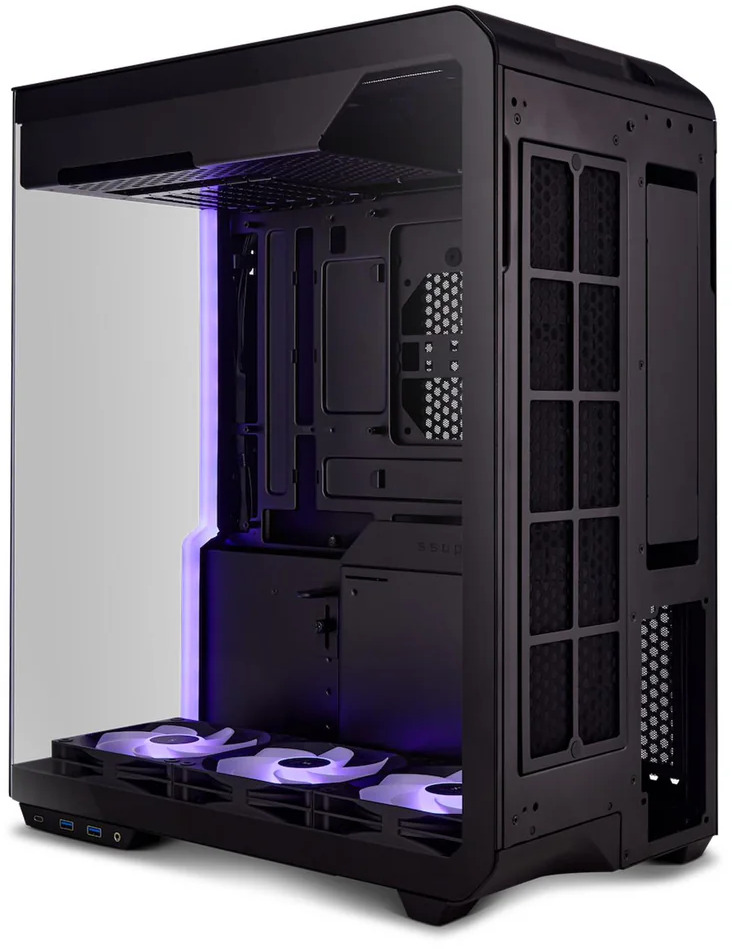 Ssupd - Caixa ATX Ssupd Xhuttle Preto Vidro Temperado