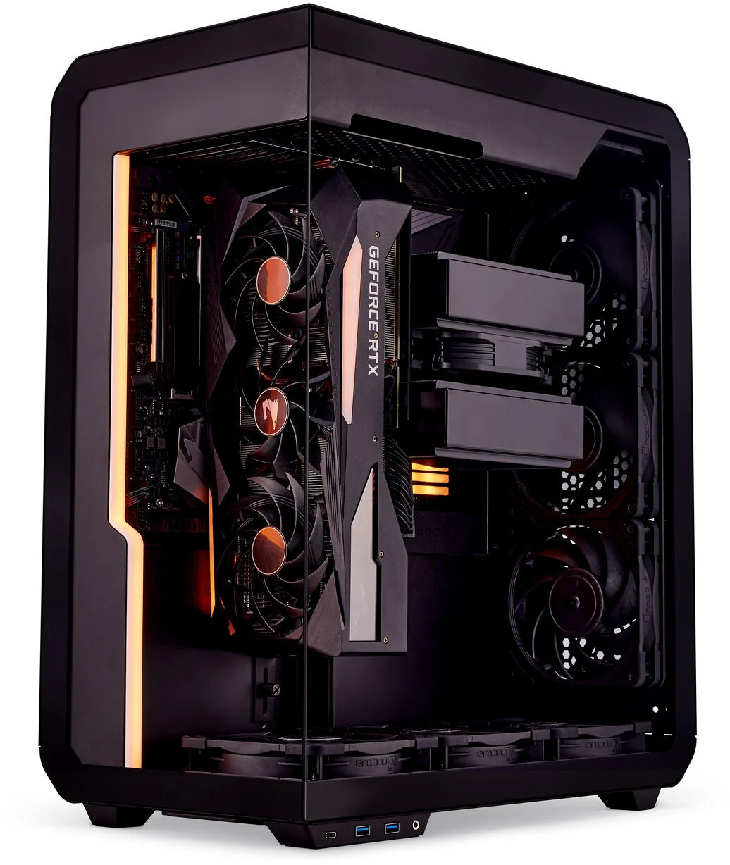 Ssupd - Caixa ATX Ssupd Xhuttle Preto Vidro Temperado