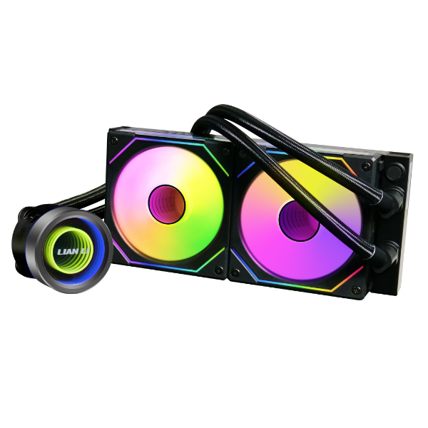 Picture of Picture of Water Cooler CPU AIO Lian Li GALAHAD II Trinity SL-INF ARGB Preto - 240mm