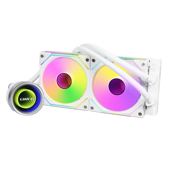 Picture of Picture of Water Cooler CPU AIO Lian Li GALAHAD II Trinity SL-INF ARGB Branco - 240mm