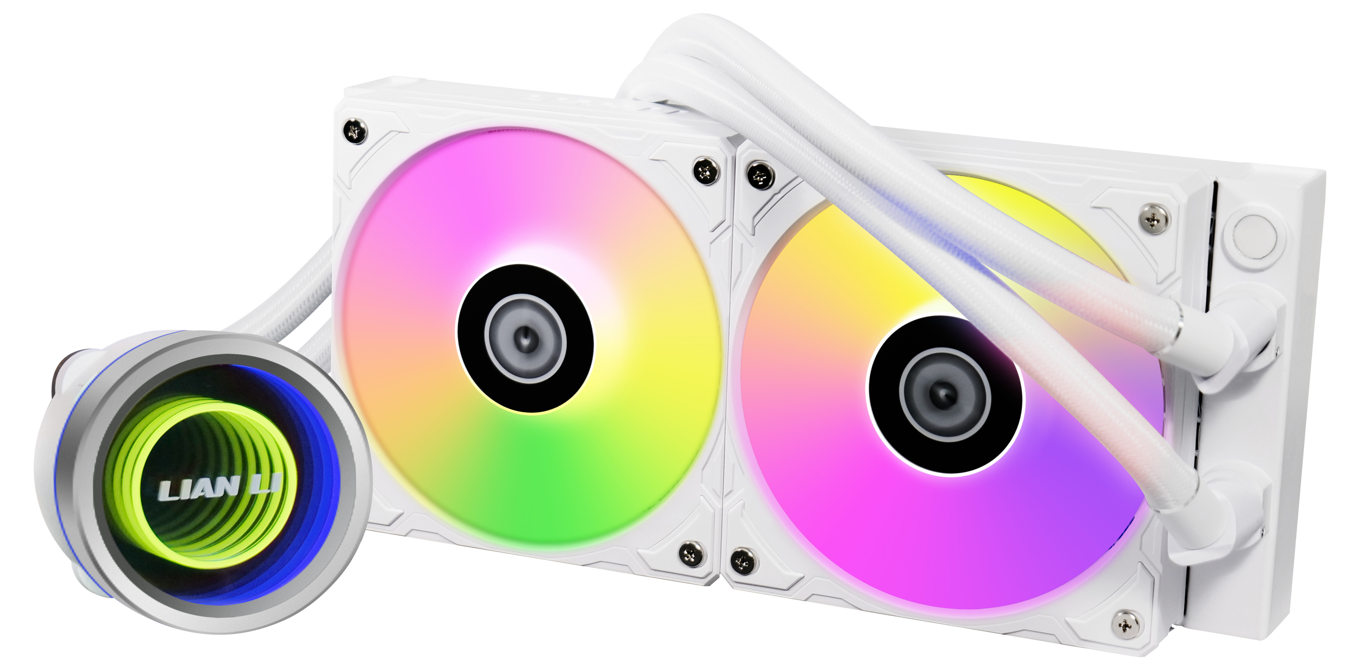 Lian Li - Water Cooler CPU AIO Lian Li GALAHAD II Trinity ARGB Branco - 240mm