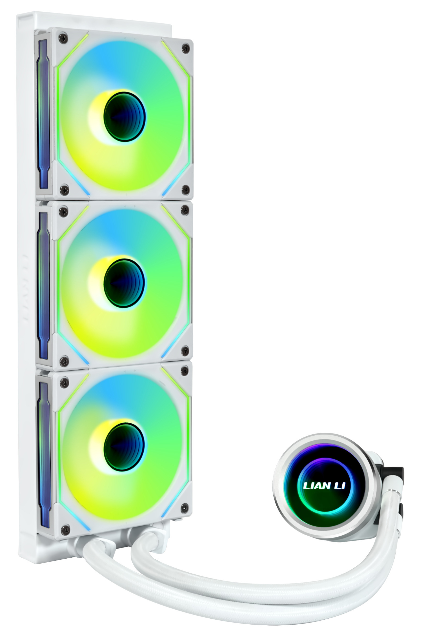 Picture of Picture of Water Cooler CPU AIO Lian Li GALAHAD II Trinity SL-INF ARGB Branco - 360mm