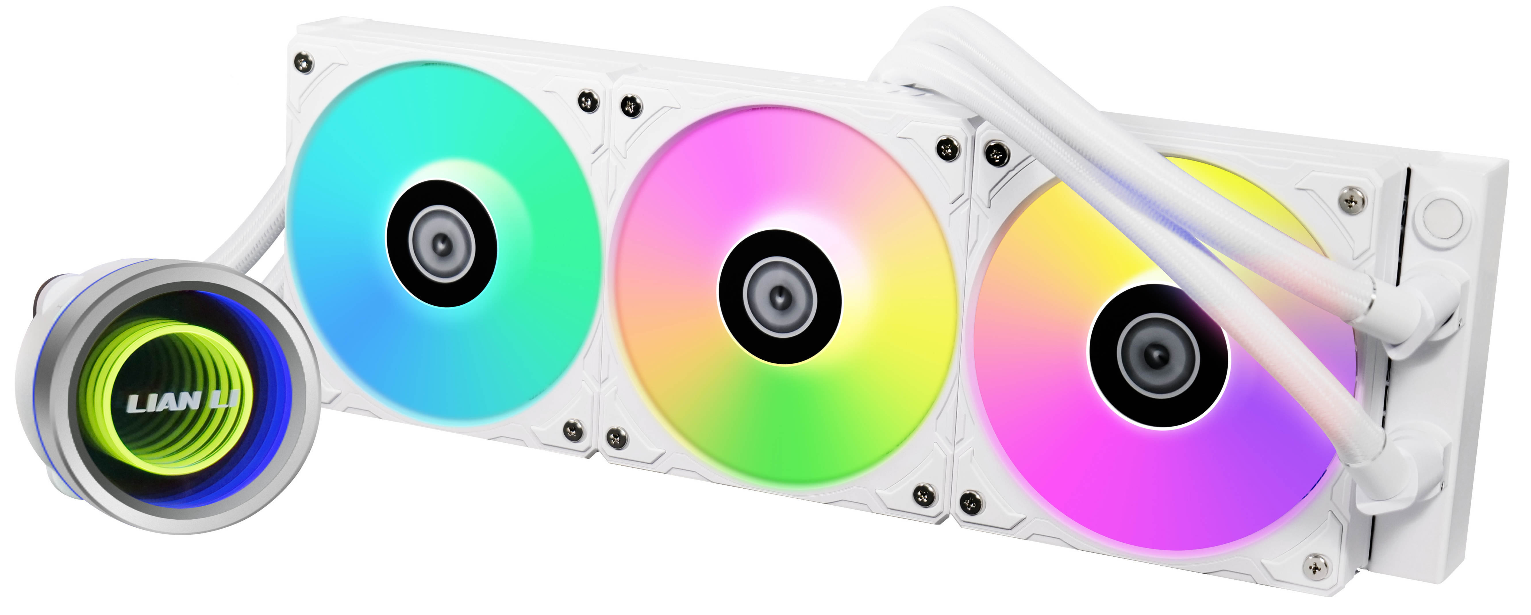 Lian Li - Water Cooler CPU AIO Lian Li GALAHAD II Trinity ARGB Branco - 360mm